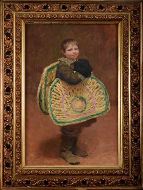 Samuel Hirszenberg (1865-1908), Chłopiec roznoszący macę