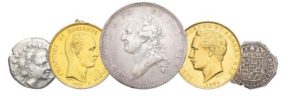 Sélection de monnaies et médailles et collection d'un Amateur bourguignon (partie 2)