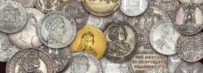 Numisbalt E-Live aukcia č. 13 s 2830 položkami mincí sveta, pobaltských štátov, Poľska a Ruska.