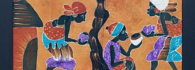 Batikaer fra Vest-Afrika