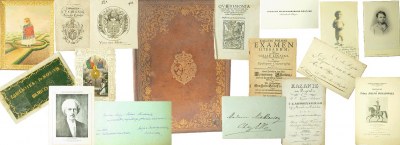 10e vente aux enchères de curiosités du Bartoszko Antykwariat de Poznań - Estampes polonaises anciennes, Mickiewicziana, Pepiniana, souvenirs historiques, manuscrits