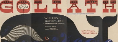 Jultomteauktion av den polska affischskolan [Fangor, Cieślewicz, Lipiński, Świerzy, Flisak, Starowieyski].