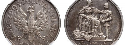 E-auction 542: Literature, gold, antique, medieval, Polish and foreign coins, medals and decorations.