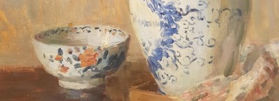 Gemälde und Porzellan aus dem späten 18. bis frühen 20.