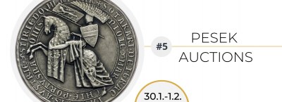 #5 eAuction - Чехословашки, бохемски, хабсбургски, европейски и унгарски монети