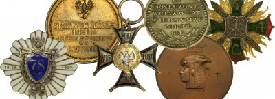 14 Auksjon - Fekting, medaljer og militaria