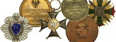 14 Aukcja - Falerystyka, medale i militaria