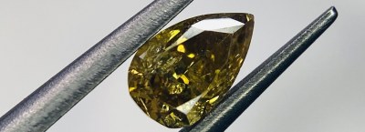 Auktion av diamanter - naturliga, certifierade av en expert från Polish Gemological Society.