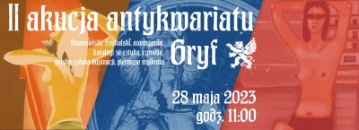 II Gryf Antikvitetsauktion - Nowosielski, Szukalski, avantgarde, konstkataloger, antikviteter, polska illustrationsskolan, förstaupplagor