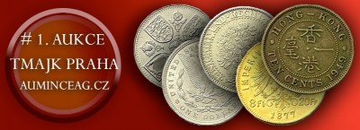 Pirmā TMAJK Prāgas monētu izsole