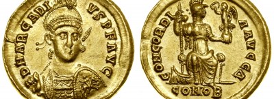 E-aukcja 585: Literatura, monety złote, antyczne, średniowieczne, polskie i zagraniczne, medale, odznaczenia, srebrne sztabki.