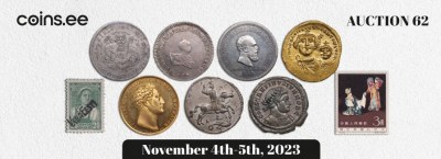 Subasta 62: Monedas antiguas y del mundo, medallas, billetes | Colección Filatélica Paul Lettens