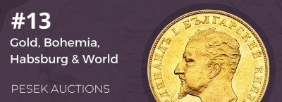 #13 eAuction - Gold, Bohemia, Habsburg and World Coins
