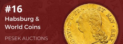 #16 eAukcia - Habsburské a svetové mince