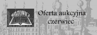 Libreria antiquaria Wójtowicz, offerta d'asta - giugno