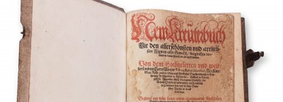 42. eAuktion für seltene Bücher aus dem 16.