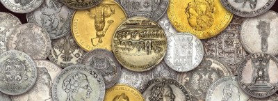Numisbalt E-Live auction Nr. 40 with 2017 Lots of European and World coins.