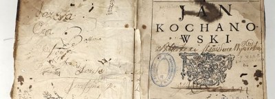 XXXIX Aukcja książek i starodruków. TRENY JANA KOCHANOWSKIEGO/ PSAŁTERZ DAWIDÓW [1639-41], PIERWODRUK DZIADÓW MICKIEWICZA,FIEDLER- DYWIZJON 303 [Warszawa 1943r. druk konspiracyjny].