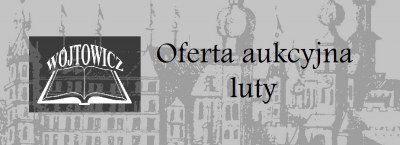 Wójtowicz Antiquarian Bookshop, προσφορά δημοπρασίας - Φεβρουάριος