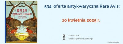534. oferta antykwaryczna (10-04-2025)(czwartek)