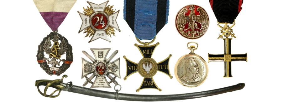 72 Aukcja - Falerystyka, medale i militaria 