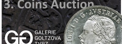 3. Aukce Galerie Goltzova tvrz. Czech, Bohemian, Habsburg and World Coins