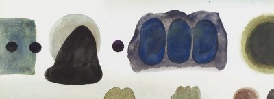 Zeitgenössische Kunst. Arbeiten auf Papier