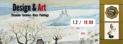 Design e arte - Porcelana, cerâmica, vidro e pinturas
