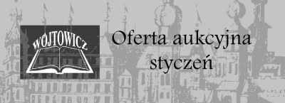 Loja de antiquários Wójtowicz, oferta de leilão - janeiro".