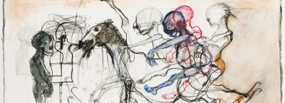 Arte contemporânea. Obras em papel