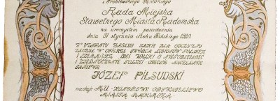 100 Aukcja - Książki, dokumenty, mapy, fotografie i piłsudczana