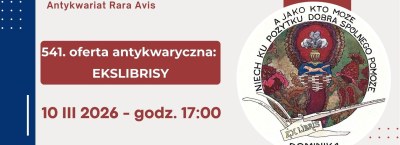 541. oferta antykwaryczna - EKSLIBRISY