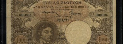 E-aukcia 710: Literatúra, bankovky, bankovky zo zbierky Lucow, zlaté mince, antické, stredoveké, poľské, zahraničné, medaily.