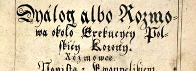 L Aukcja książek i starodruków. Dyálog Orzechowskiego 1564, Kazania Skargi, Podróż do Ciemnogrodu...
