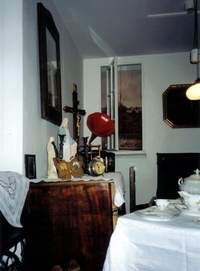 Izba żyrardowskiej rodziny robotniczej z początku XX w.