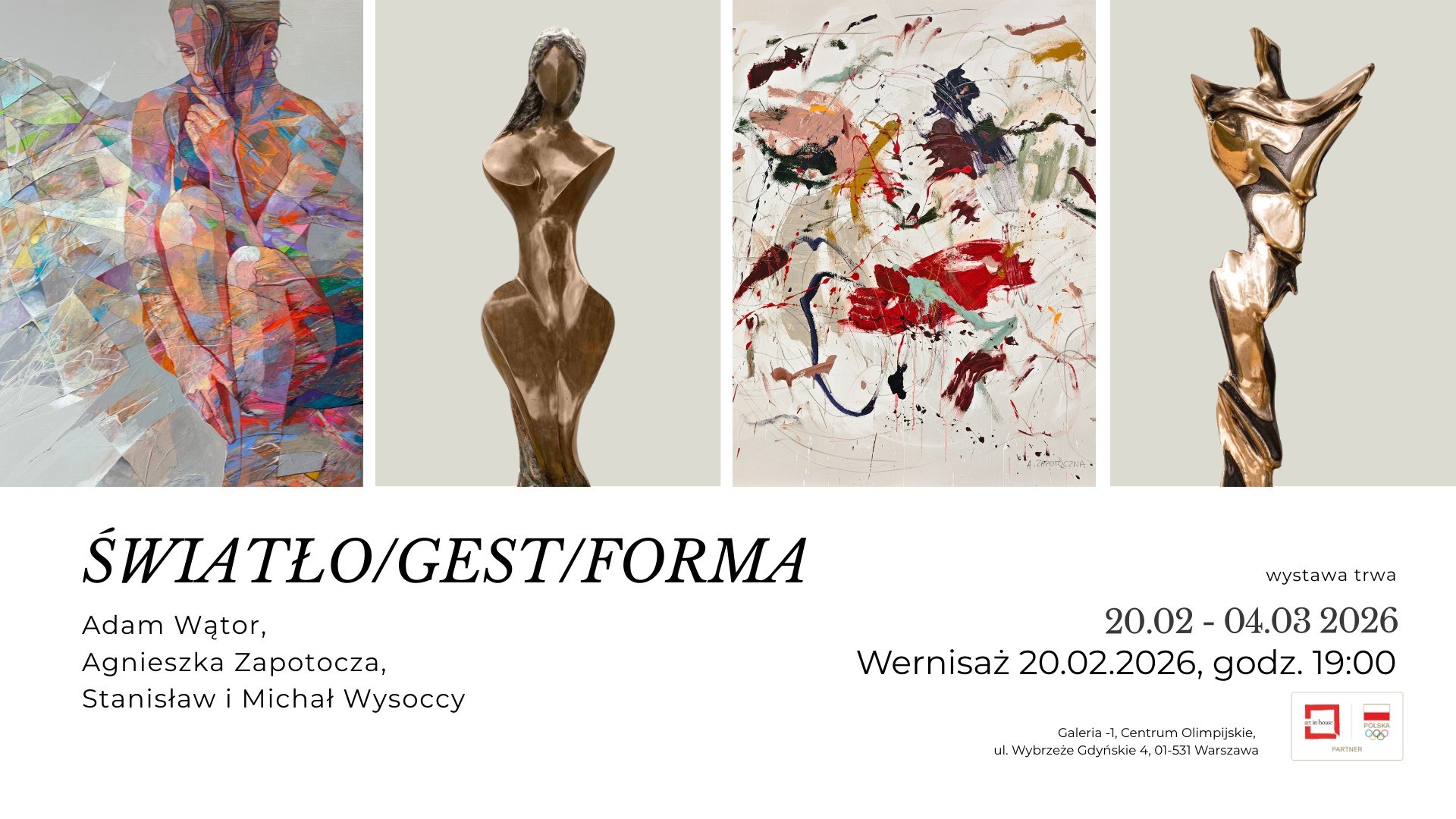 Wystawa „Światło / Gest / Forma”