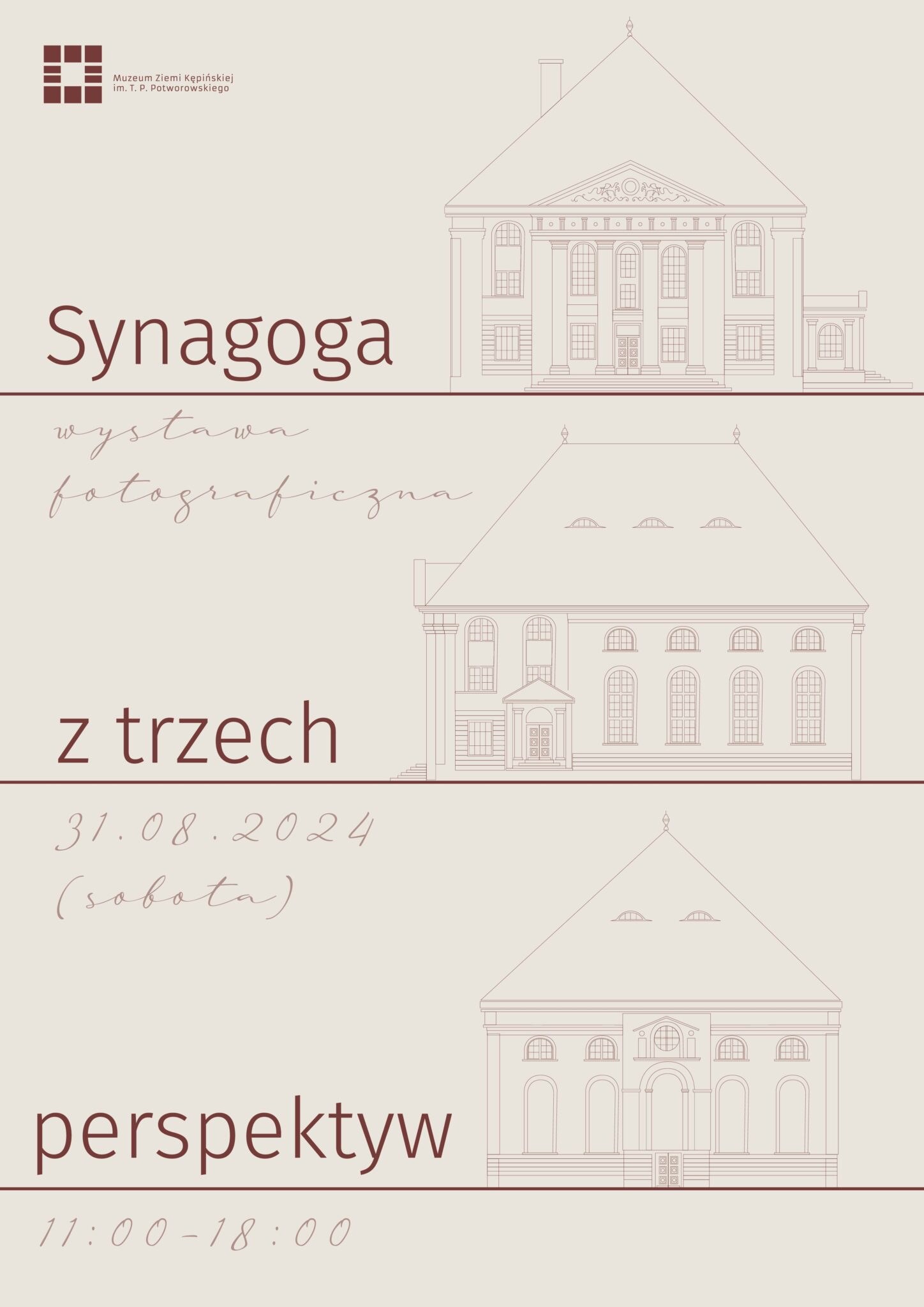 SYNAGOGA Z TRZECH PERSPEKTYW
