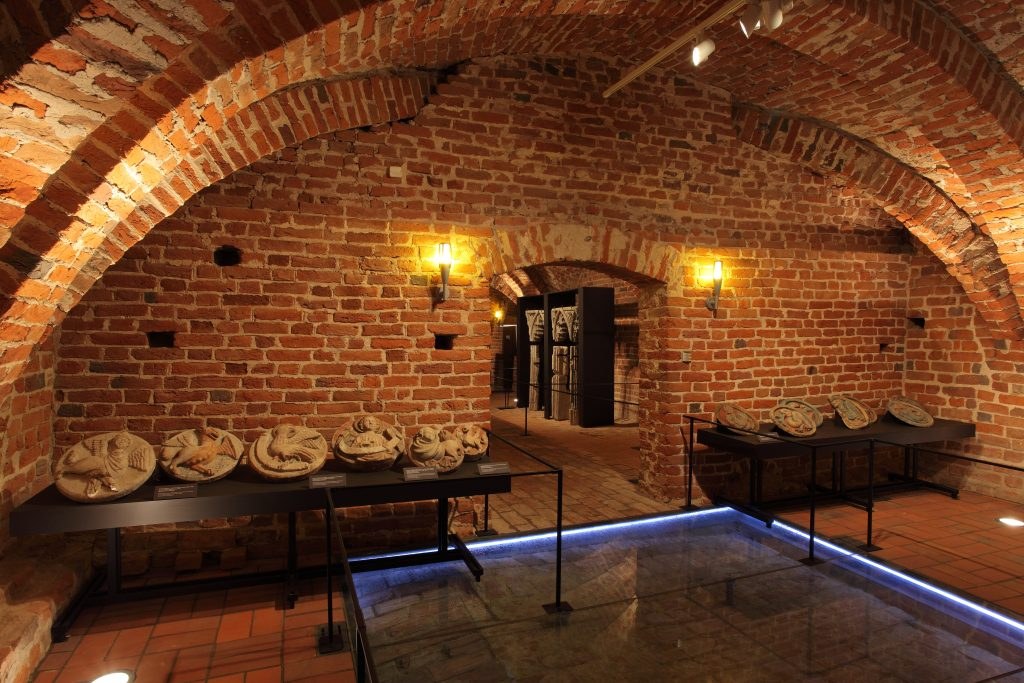 Detal architektoniczny ze zbiorów Muzeum Zamkowego w Malborku