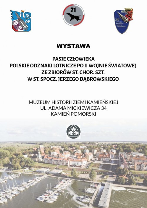 Pasje człowieka. Polskie odznaki lotnicze po II wojnie światowej ze zbiorów st. chor. szt. w st. spocz. Jerzego Dąbrowskiego