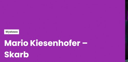 Mario Kiesenhofer – Skarb