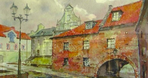 Miasto jak malowane… Grudziądz w akwarelach Zbigniewa Szczepanka