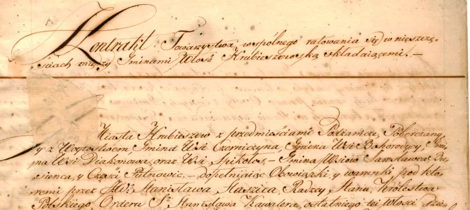 Stanisław Staszic i Towarzystwo Rolnicze Hrubieszowskie