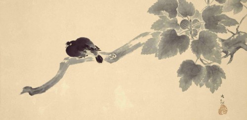 Freud und Leid im Herbst in Kunst aus Japan