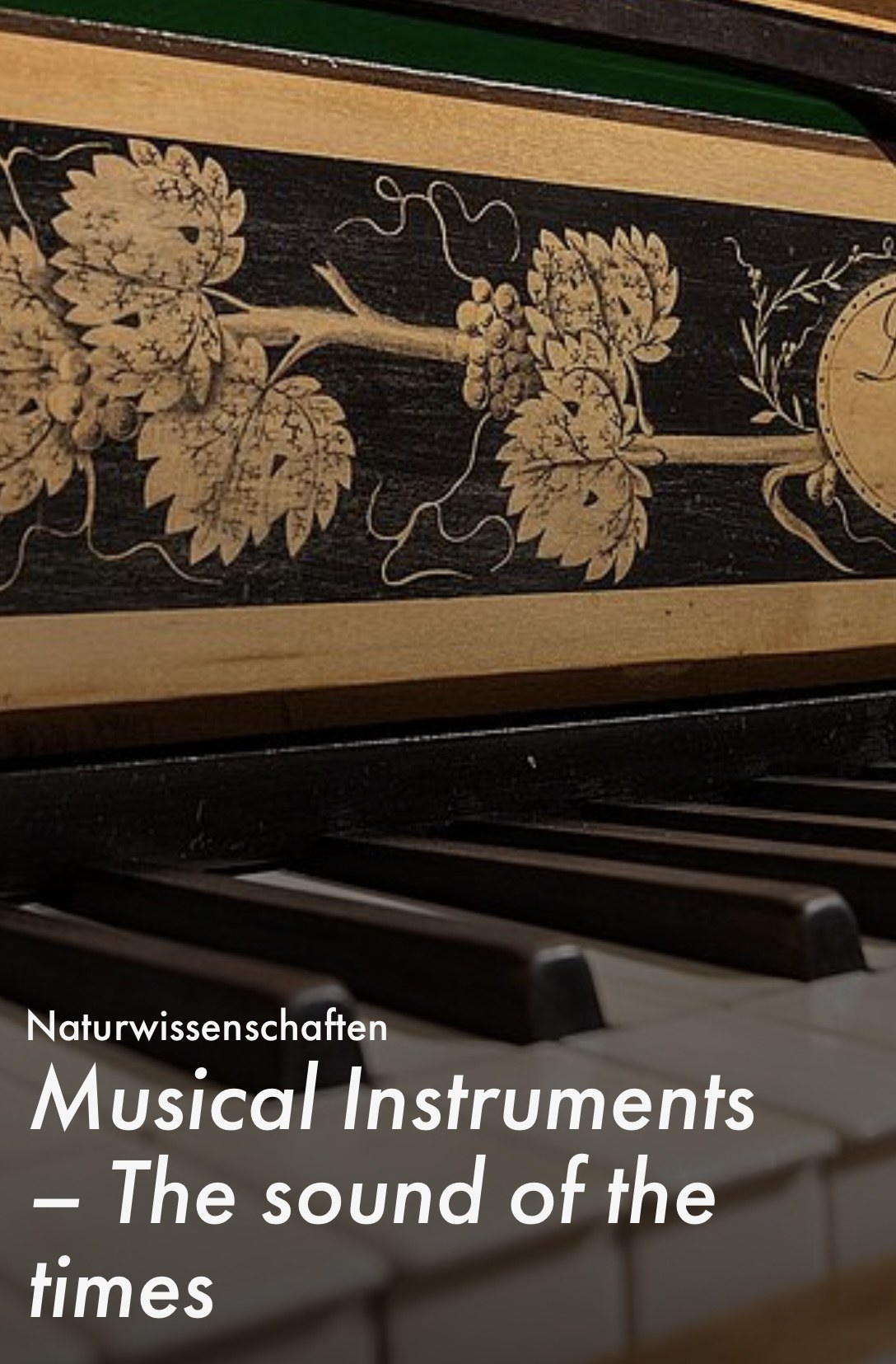 Musikinstrumente - Der Klang der Zeit
