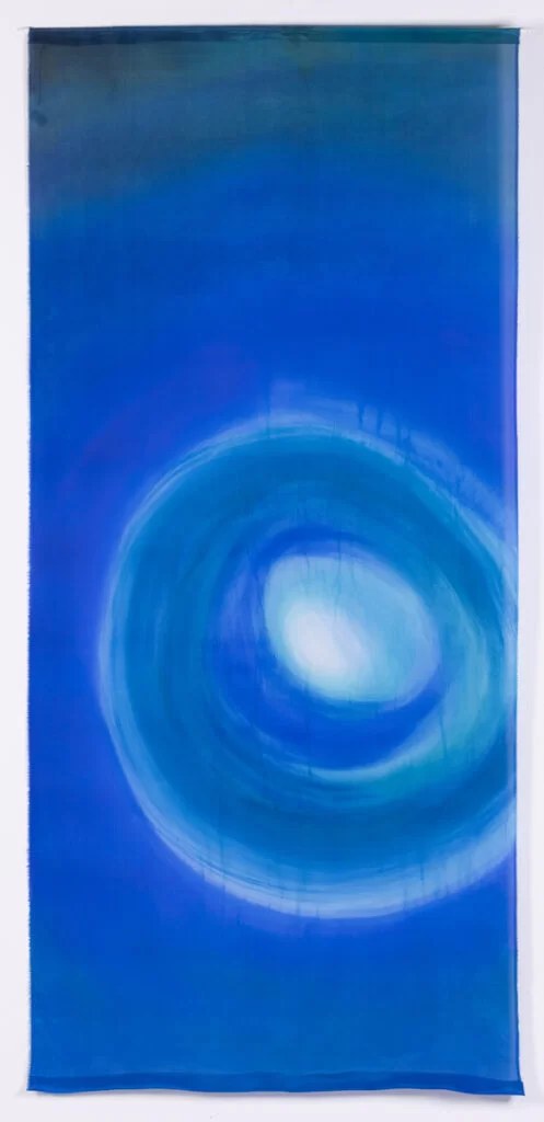 Alina Bloch, NIEBIESKA MANDALA Z LUFCIKA, 2017