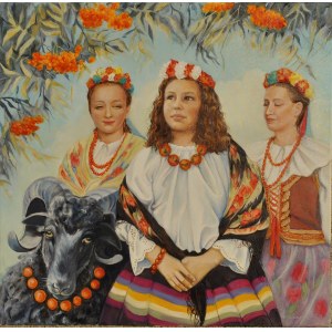 Małgorzata Korenkiewicz (1968), Czerwone korale, 2021
