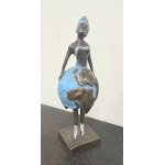 Ewa Rossano (ur.1974), Planetka rzeźba brąz patynowany, unikat, 2010