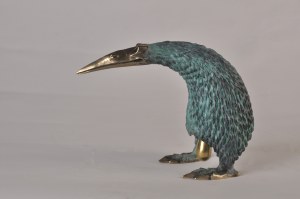 Józef Polewka (ur.1963), Kiwi garbate, rzeźba brąz 2024