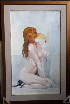 Leszek Żegalski (pseud.Maestro Michelangelo Buanarotti Żegalski), ur. 1959, W masce, 2019,