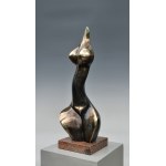 Stanisław Wysocki (ur.1949), Bella rzeźba brąz patynowany, 2013, 50 x 17 x 13 cm
